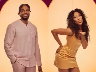 Patrick and Aanu from Love Is Blind: UK season 2 (Image via Tudum by Netflix)