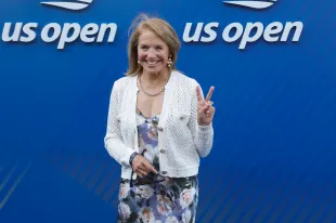 Katie Couric pays tribute to the veteran radio journalist and White House correspondent (Photo by Jean Catuffe/GC Images)
