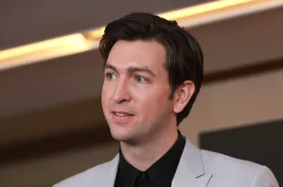 LOS ANGELES, CALIFORNIA - MARCH 13: Nicholas Braun poses in the press room during the 27th Annual Critics Choice Awards at Fairmont Century Plaza on March 13, 2022 in Los Angeles, California. (Photo by Matt Winkelmeyer/Getty Images )