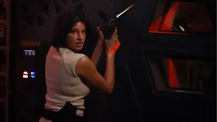 The USCSS Maginot crew in the prequel-style flashback of Alien: Earth Episode 5. Image courtesy: FX.