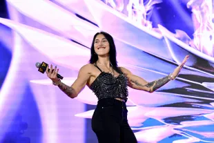 Rhea Ripley speaks onstage during Fanatics Fest NYC 2025 at Javits Center on June 21, 2025 in New York City (Image via Getty)