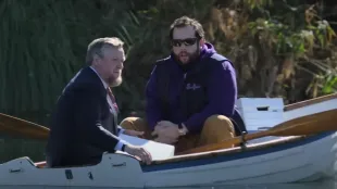 A scene from The Paper season 1 (Image via YouTube/@Peacock)