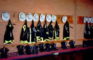Tyler Weidner, an Easton firefighter, recently died [Representational Image] (Image via Jean Papillon on Unsplash)