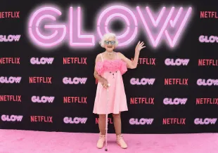 Internet personality Baddie Winkle attends the cast of Netflix's "Glow" Season 2 Premiere 80's takeover celebration on Muscle Beach on June 29, 2018 in Venice, California (Image via Getty)