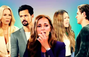 Brooke, Thomas, Taylor, Luna and Will on The Bold and the Beautiful