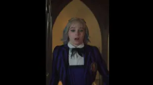A scene from Wednesday season 2  (Image via X/@wednesdayaddams)