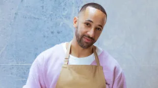 Aaron from The Great British Baking Show (Image via Channel4)