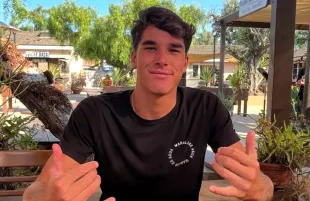 Dakota Briley, surfing legend Shawn Briley's son, was critically injured in an accident in June when a car struck him (Image via Instagram/@prayfordakotabriley)