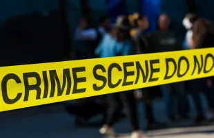 A representational image of a crime scene (Image via Unsplash/Joshua Coleman)