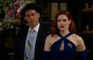 Billy Abbott and Sally Spectra (Image via YouTube / Y&R INSIDER)