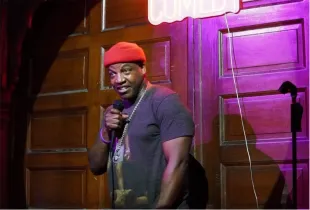 Reggie Carroll was shot to death last month, (Photo via Instagram/@mobtowncomedy) 