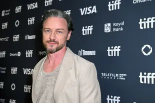 TORONTO, ONTARIO - SEPTEMBER 06: James McAvoy attends the premiere of "California Schemin'" during the 2025 Toronto International Film Festival at TIFF Lightbox on September 06, 2025 in Toronto, Ontario. (Photo by Olivia Wong/Getty Images)