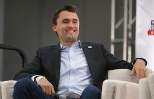 Charlie Kirk speaks onstage during Politicon 2018.  (Photo by Phillip Faraone/Getty Images for Politicon)