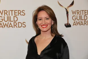 Katy Tur was additionally criticized for the words she used to describe Charlie Kirk in another viral video of her coverage (Image via Getty)