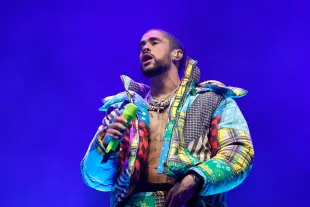 Bad Bunny Explains Decision to Exclude U.S. From Upcoming World Tour (Photo by Frazer Harrison/Getty Images for Coachella)