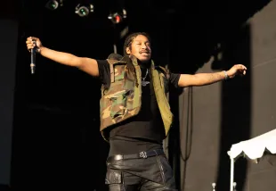 Skrilla, who popularized the slang term '67' (Image via Getty)