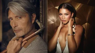 Mads Mikkelsen and Zendaya via @theofficialmads @zendaya