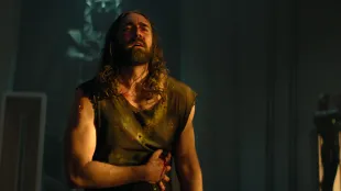Lee Pace in Foundation season 3 finale, titled The Darkness, now streaming on Apple TV+.