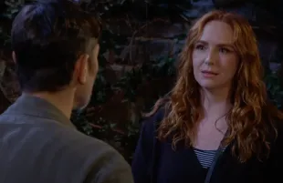 Mariah confronting Daniel (Image via YouTube / Y&R INSIDER)