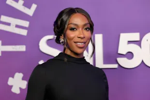  Ego Nwodim attends SNL50: The Homecoming Concert at Radio City Music Hall on February 14, 2025 in New York City.  (Photo by Dia Dipasupil/Getty Images)