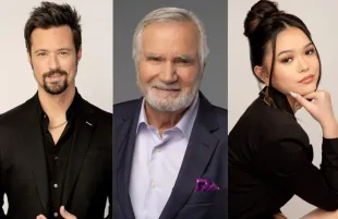 Thomas, Eric and Luna on The Bold and the Beautiful