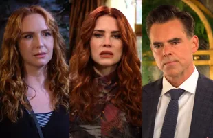 Mariah, Sally and Billy Abbott of The Young and the Restless