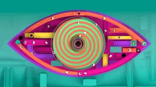 Big Brother UK eye logo. (Image via ITV)