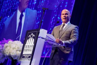 Officer Tommy Norman was arrested recently for alleged domestic battery with the third degree (Photo by Paul Morigi/Getty Images for Thurgood Marshall College Fund)