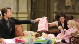 Xander celebrates Victoria's birthday (Image via NBC Network)