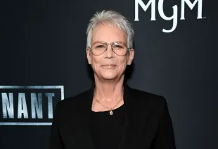 Jamie Lee Curtis attends the Los Angeles Premiere of MGM's Guy Ritchie's "The Covenant." (Photo by Jon Kopaloff/Getty Images)