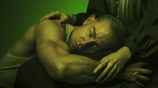 Charlie Hunnam as Ed Gein in Monster: The Ed Gein Story. Image: ©Netflix / Courtesy Netflix.