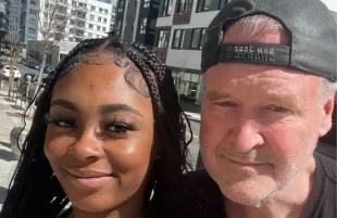 Frank Somerville with his daughter Callie (Image via Instagram/@franksomerville1)
