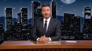 UNSPECIFIED - NOVEMBER 17: In this screengrab, Jimmy Kimmel speaks at the 2021 Media Access Awards Presented By Easterseals on November 17, 2021. (Photo by Media Access Awards Presented By Easterseals/Getty Images for Easterseals)