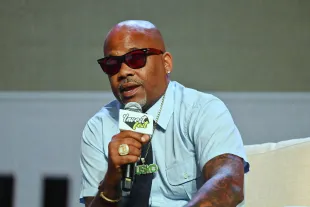 Dame Dash Releases 50 Cent Diss Track with Artist Nicky Licky (Photo by Paras Griffin/Getty Images)