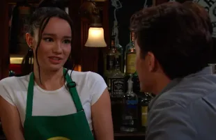 Sophia talking to Tate (Image via YouTube / Days of Our Lives)