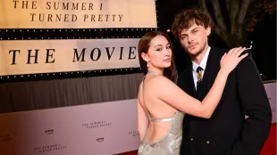 The Summer I Turned Pretty: The Movie red carpet in Paris. Photo: ©Amazon MGM Studios / Courtesy Prime Video.