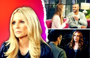 Clockwise from left, Christine, Claire, Holden, Mariah and Daniel on The Young and the Restless