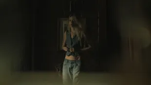 Abbey Lee as Anna in Netflix's Black Rabbit