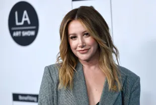 LOS ANGELES, CALIFORNIA - FEBRUARY 15: Ashley Tisdale attends the 2023 LA Art Show opening night premiere party benefiting St. Jude Children's Research Hospital at Los Angeles Convention Center on February 15, 2023 in Los Angeles, California. (Photo by Matt Winkelmeyer/Getty Images)