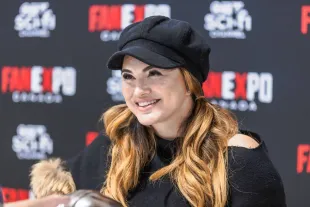 Gina Carano attends FAN EXPO Canada 2024 at Metro Toronto Convention Centre on August 24, 2024 in Toronto, Ontario. (Photo by Mathew Tsang/Getty Images)