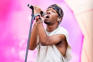 D4vd performs during 2024 Bonnaroo Music & Arts Festival. (Photo by Erika Goldring/Getty Images)