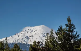 Mount Shasta, located at the southern end of the Cascade Range in Siskiyou County, California. (Photo by Carol M. Highsmith/Buyenlarge/Getty Images)