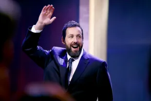 Viral post about Adam Sandler's alleged criticism of Jimmy Kimmel over Charlie Kirk comment debubked. (Photo by Paul Morigi/Getty Images)