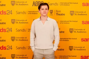 ST ANDREWS, SCOTLAND - APRIL 19: Tom Holland attends the Opening Night of the Sands: International Film Festival of St Andrews on April 19, 2024 in St Andrews, Scotland.  (Photo by Euan Cherry/Getty Images for University of St Andrews )