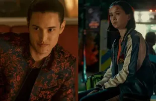 Jordan Li from Gen V, shifting between male and female forms in a surprising move.