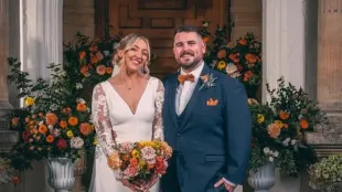 Sarah and Dean from Married at First Sight UK (Image via Instagram/@sarahgillanders_x)