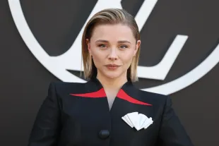 PARIS, FRANCE - OCTOBER 01: (EDITORIAL USE ONLY - For Non-Editorial use please seek approval from Fashion House) Chloë Grace Moretz attends the Louis Vuitton Paris Womenswear Spring-Summer 2025 show as part of Paris Fashion Week on October 01, 2024 in Paris, France. (Photo by Pascal Le Segretain/Getty Images)