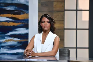 NASHVILLE, TENNESSEE - JUNE 25: Candace Owens is seen on set of "Candace" on June 25, 2021 in Nashville, Tennessee. The show will air on Tuesday, July 6, 2021. (Photo by Jason Davis/Getty Images)