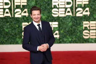 JEDDAH, SAUDI ARABIA - DECEMBER 09: Jeremy Renner attends the "We Live in Time" gala screening at the Red Sea International Film Festival 2024 on December 09, 2024 in Jeddah, Saudi Arabia. (Photo by Daniele Venturelli/Getty Images for The Red Sea International Film Festival)