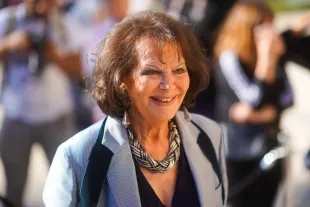 Claudia Cardinale is seen outside Armani, during Paris Fashion Week Haute Couture Fall/Winter 2019/20 (Image via Getty)